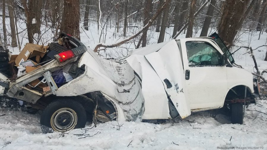 Pokagon Fire and Ambulance were dispatched to the scene of a rollover accident on M-51 just north of Pokagon Sunday morning. At approximately 7:25 a.m. officers responded to a single-vehicle rollover accident on M-51 near Pokagon Street in Pokagon Township.