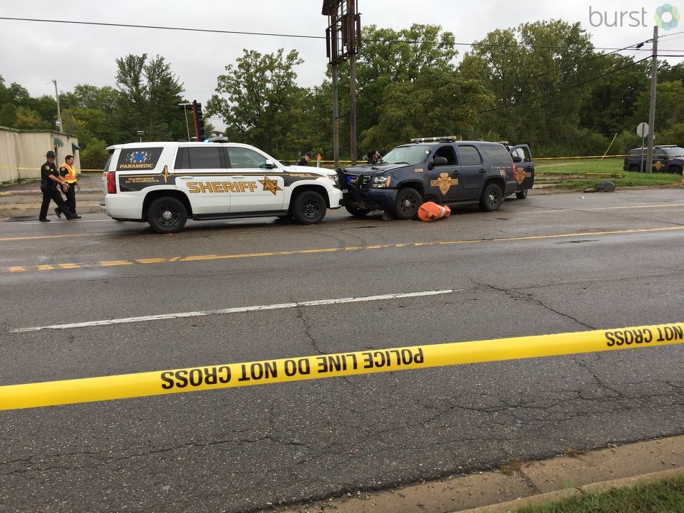 Officer-involved crash reported at Clio and Sonny in Flint