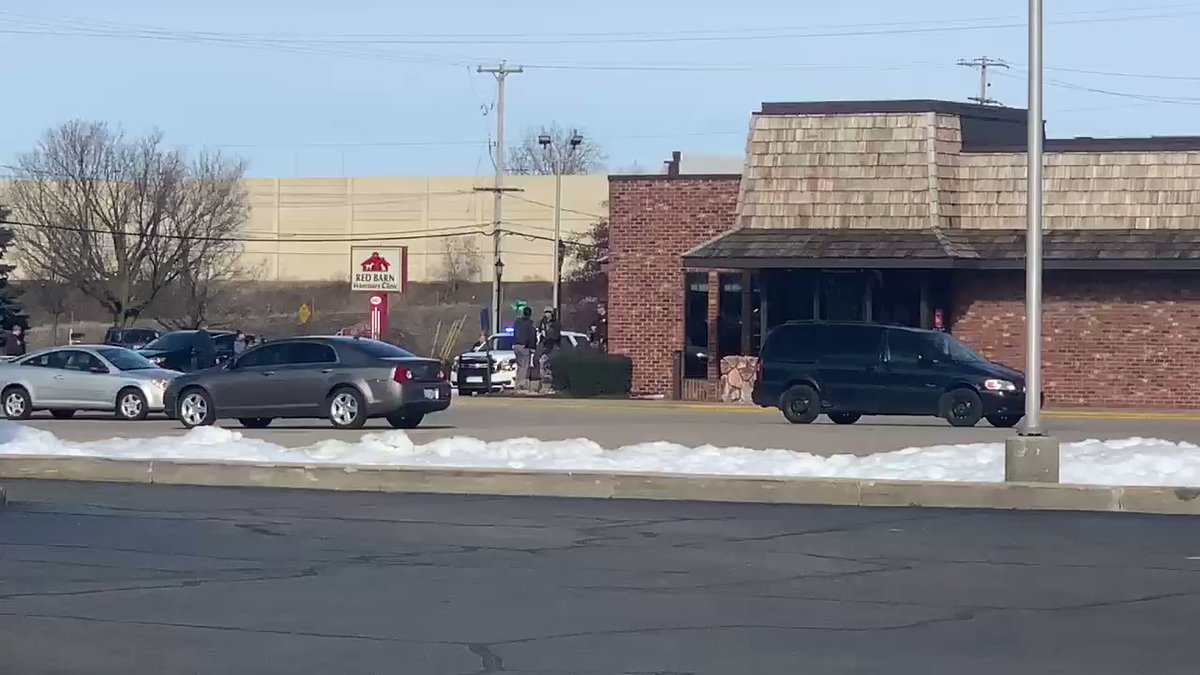 GrandRapidsPD received a tip that suspect from shooting incident on Sherman was at Russ' on Division near 60th. Maxamillion Long was not found. Tip created large police presence