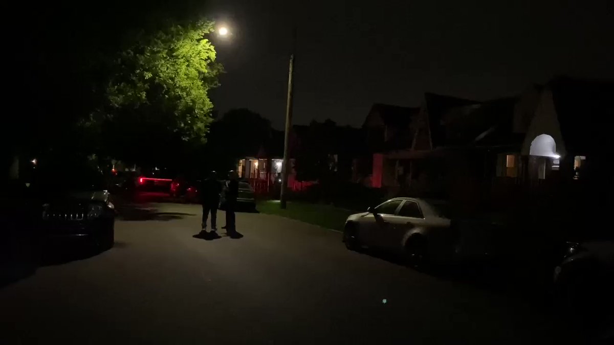Three shot, two dead, here on Washburn Street on the city's west side.  Detroit Police are still investigating this 3 AM shooting.
