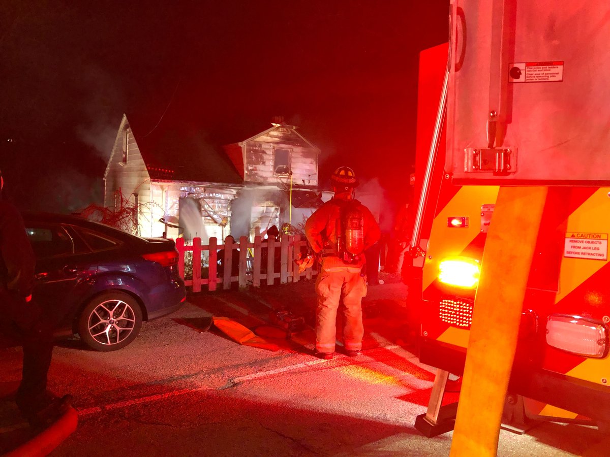 Crews are on scene of a house fire in Riverside