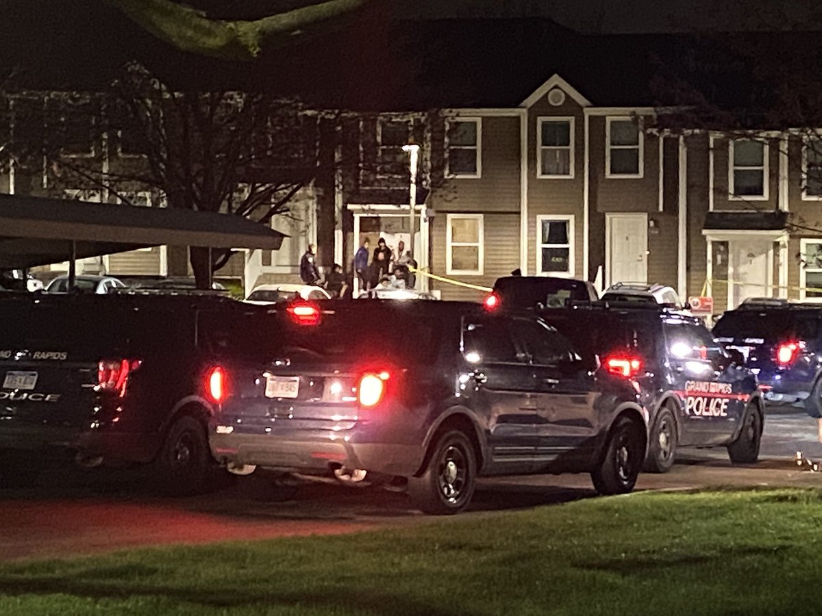 Grand Rapids Police are investigating a shooting on Stonebrook Drive.   Per police, a woman was shot. Unclear how serious her injuries are, but she's being treated at a local hospital.   A suspect is in custody