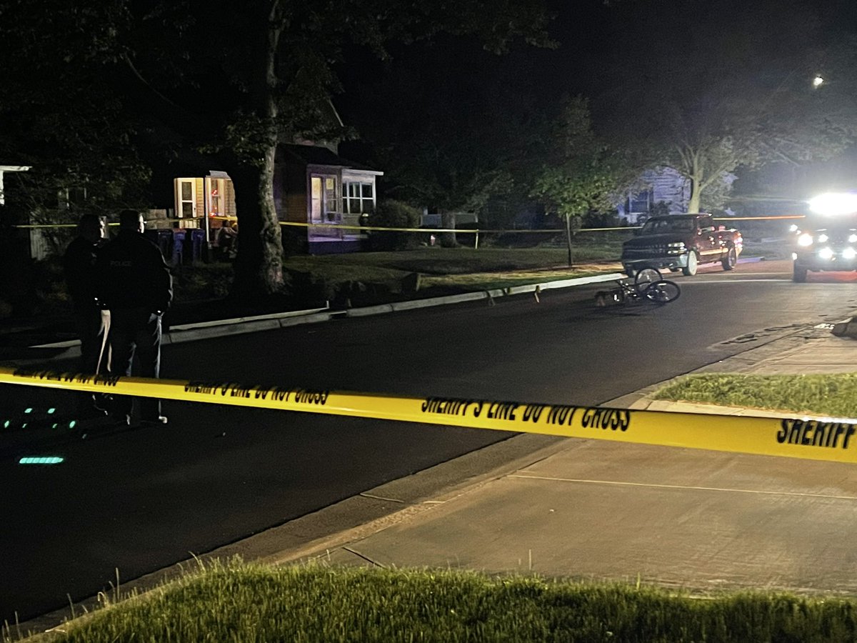 Holland Police are investigating a shooting near East 16th St. and College Ave. Two people were shot. No word on their condition. We see a bicycle in the middle of the street next to evidence markers