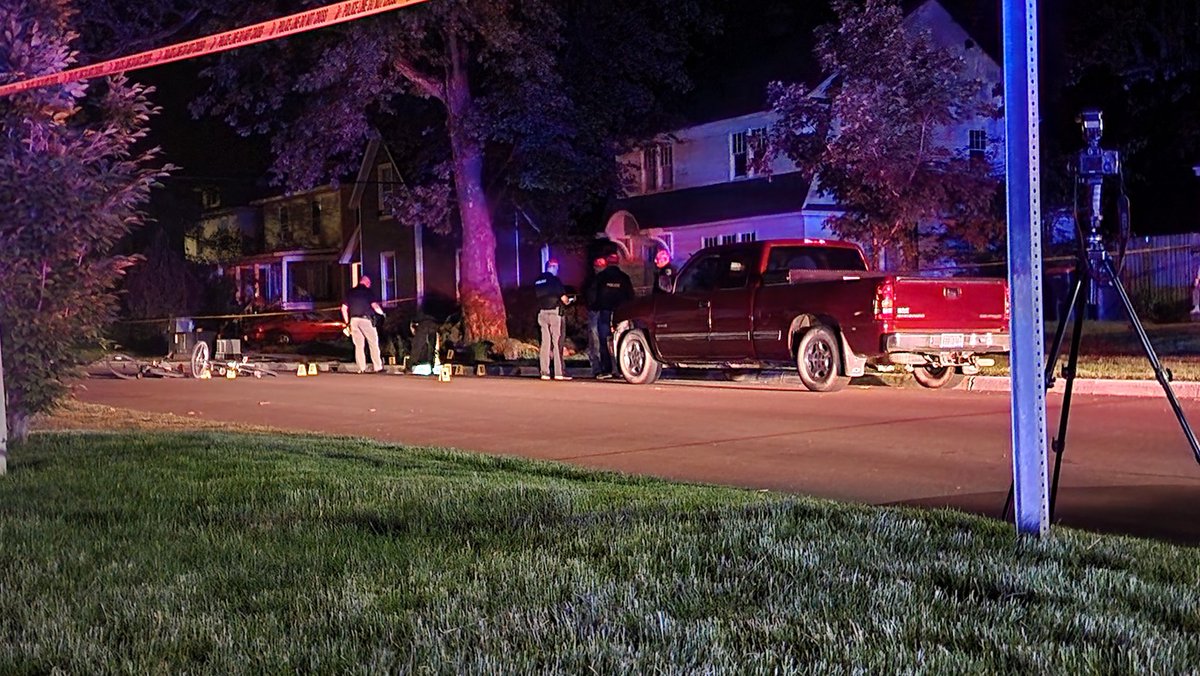 Scene of the shooting Wednesday night that put nearby Hope College into a lockdown