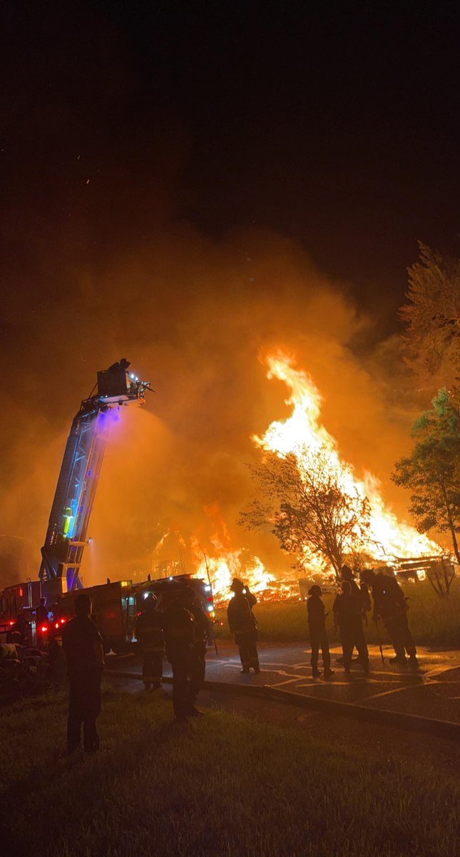 Here's some photos; courtesy of Jacob Ellis, of the Rosa Parks x Highland multiple dwelling fire posted earlier.   