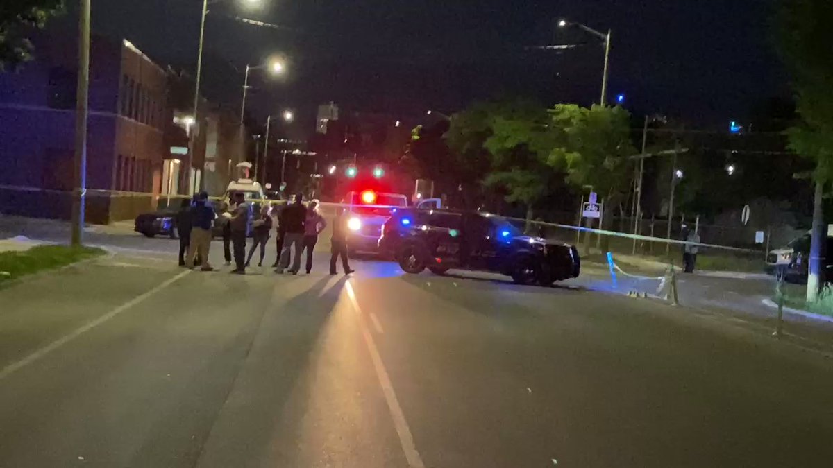 A Detroit police officer was run over by a young man on Bagley in Corktown. The officer's partner fired shots but the suspect got away and is still on the run. The officer is in stable condition.