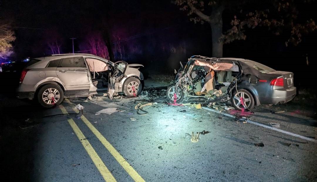 Teenager dies, 1 seriously injured in three-car crash in Kent County