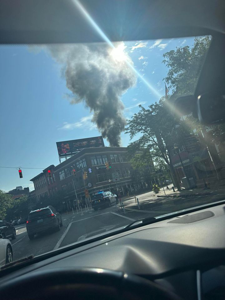 A fire has broken out in Kalamazoo's downtown. This is a developing story, so stay with WWMT as we are updated with more information. 