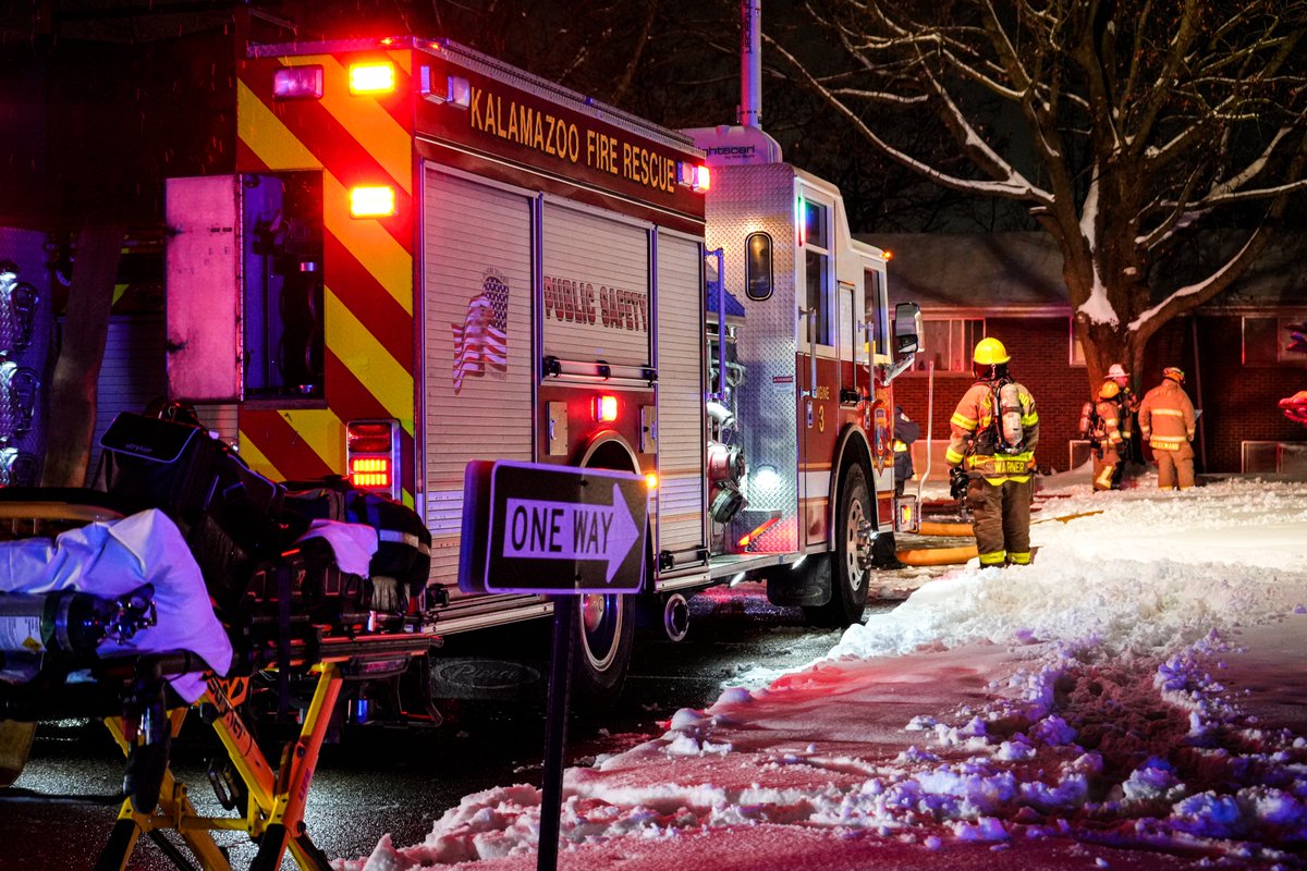 The Kalamazoo Department of Public Safety (KDPS) responded to three fires on January 12, 2025, including a fire in the 2800 block of S Burdick Street that resulted in a fatality and a rescue.