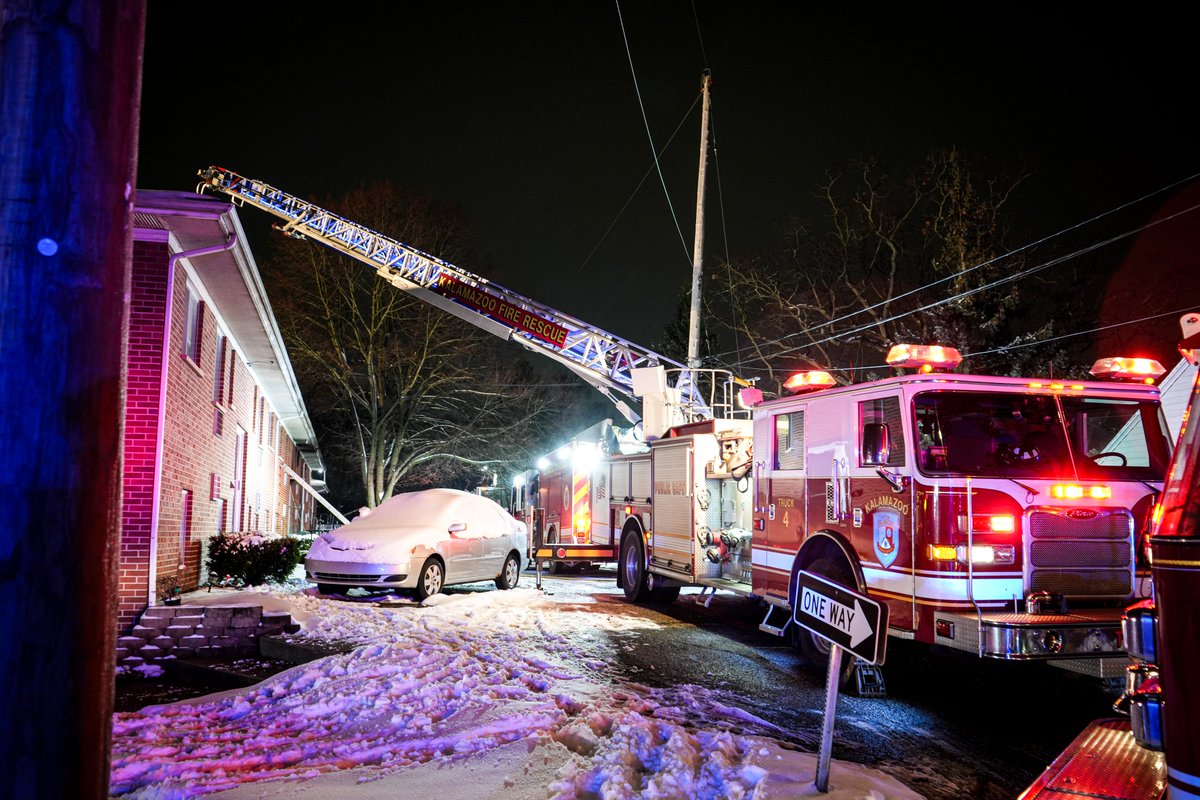 The Kalamazoo Department of Public Safety (KDPS) responded to three fires on January 12, 2025, including a fire in the 2800 block of S Burdick Street that resulted in a fatality and a rescue.